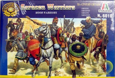 Saracen Warriors # 6010 Italeri 1/72 Moors 