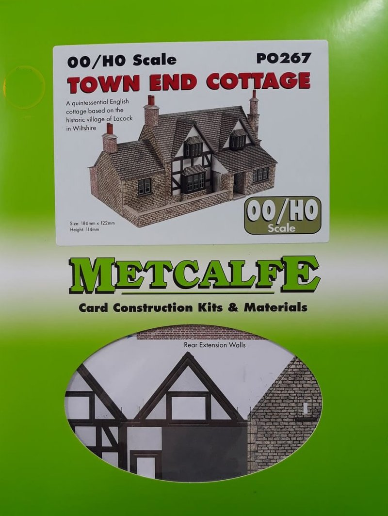 Town End Cottage N Gauge Card Kit