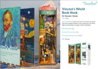Tonecheer 3D Plywood Models - Vincent's World - #TQ113
