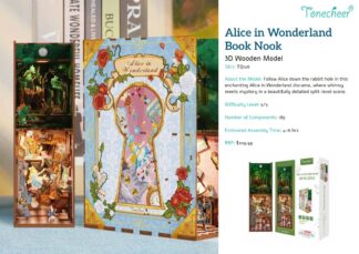 Tonecheer 3D Plywood Models - Alice in Wonderland - #TQ128