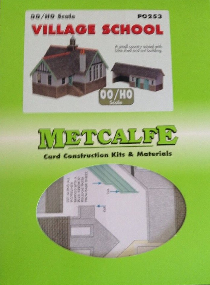 Card Kit Metcalfe PO289 00/HO Fire Station 